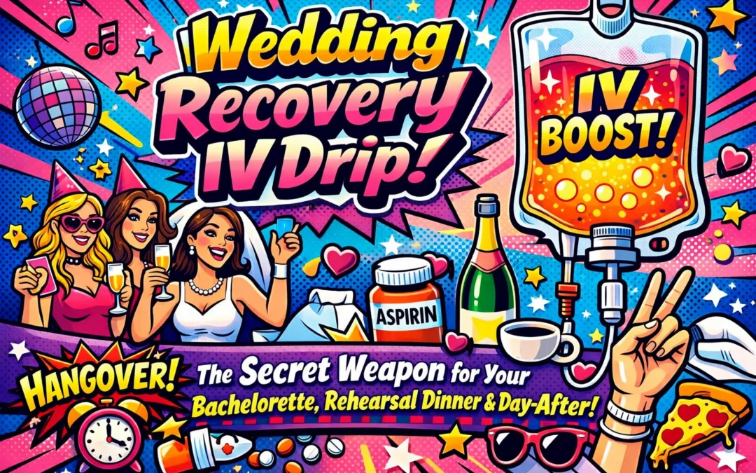Wedding Recovery IV Drip: The Secret Weapon for Your Bachelorette, Rehearsal Dinner & Day-After