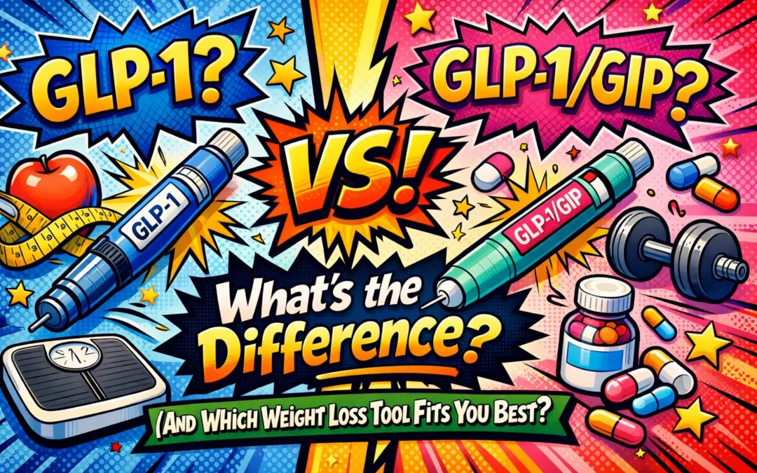 GLP-1 vs GLP-1/GIP: What’s the Difference (and Which Weight Loss Tool Fits You Best)?